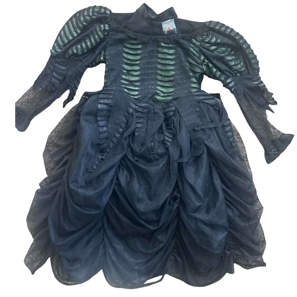 Rubie’s Light-Up Witch Costume – GIRLS M (Elphaba/Wicked) Early 2000S
